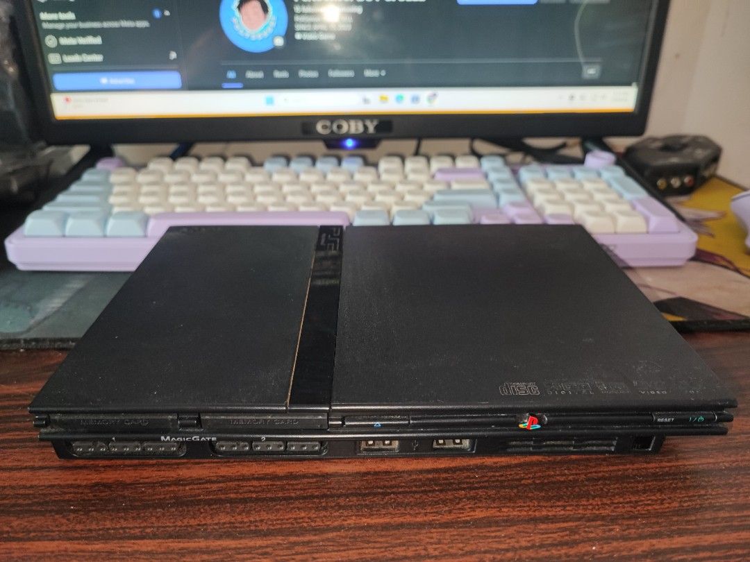 Playstation 2 Slim PAL SCPH - 77004 UNIT ONLY (Category: PlayStation) located in Manila. Submitted by pcltasenseigaming (Listing ID 1448533643, Image 2). Description: Playstation 2 Slim PAL SCPH - 77004 UNIT ONLY 📌 Price 1499 📌 Negotiable 📌 Details : Working Disc Drive, Working 2 Controller Ports, Working 2 Memory Ports, may dents/scratch lang normal na sa 2nd hand yon 📌 2nd Hand Tested Working 📌 Can Send Pictures/Video Of Item With Time & D