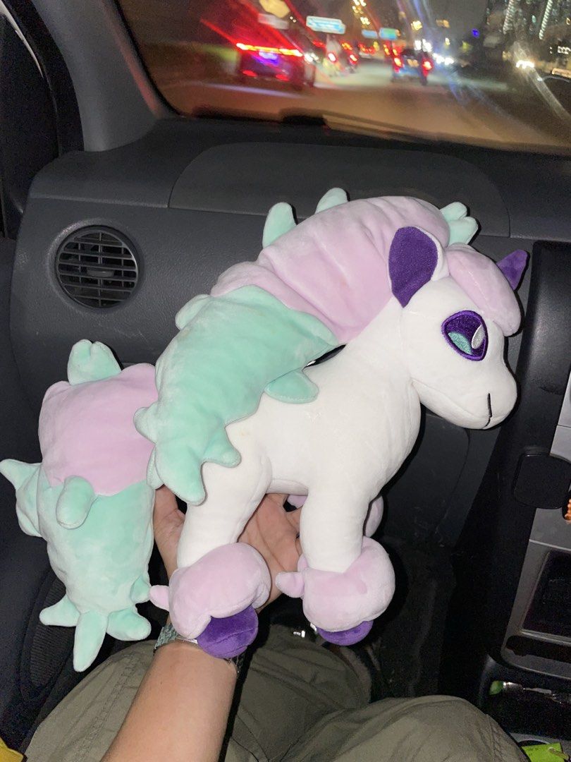 Pokemon Center Hello Ponyta plush toy (Category: Toys & Games) located in Kuala Lumpur. Submitted by futurepast.finds (Listing ID 1448516077, Image 2). Description: Fluffy .