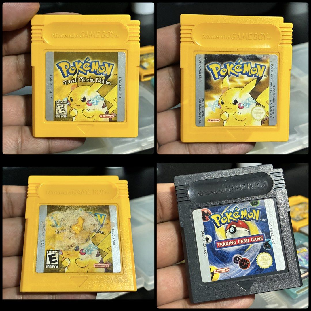 Pokemon Game Boy & DS Games (Category: Nintendo) located in Quezon City. Submitted by rgsph140 (Listing ID 1448651524, Image 3). Description: For Sale 💵 All Tested And Working 💯 All Working Save 💯 New Replace Battery For Saving 💯 Item Description: Nintendo Gameboy/GBA and DSGames Pricelist: Sold-Pokemon Emerald (US) Sold-Pokemon Crystal (US) Sold-Pokemon Silver (US) Sold-Pokemon Gold (US) Sold-Pokemon Yellow (US) Sold-Pokemon Yellow (US)(Torn