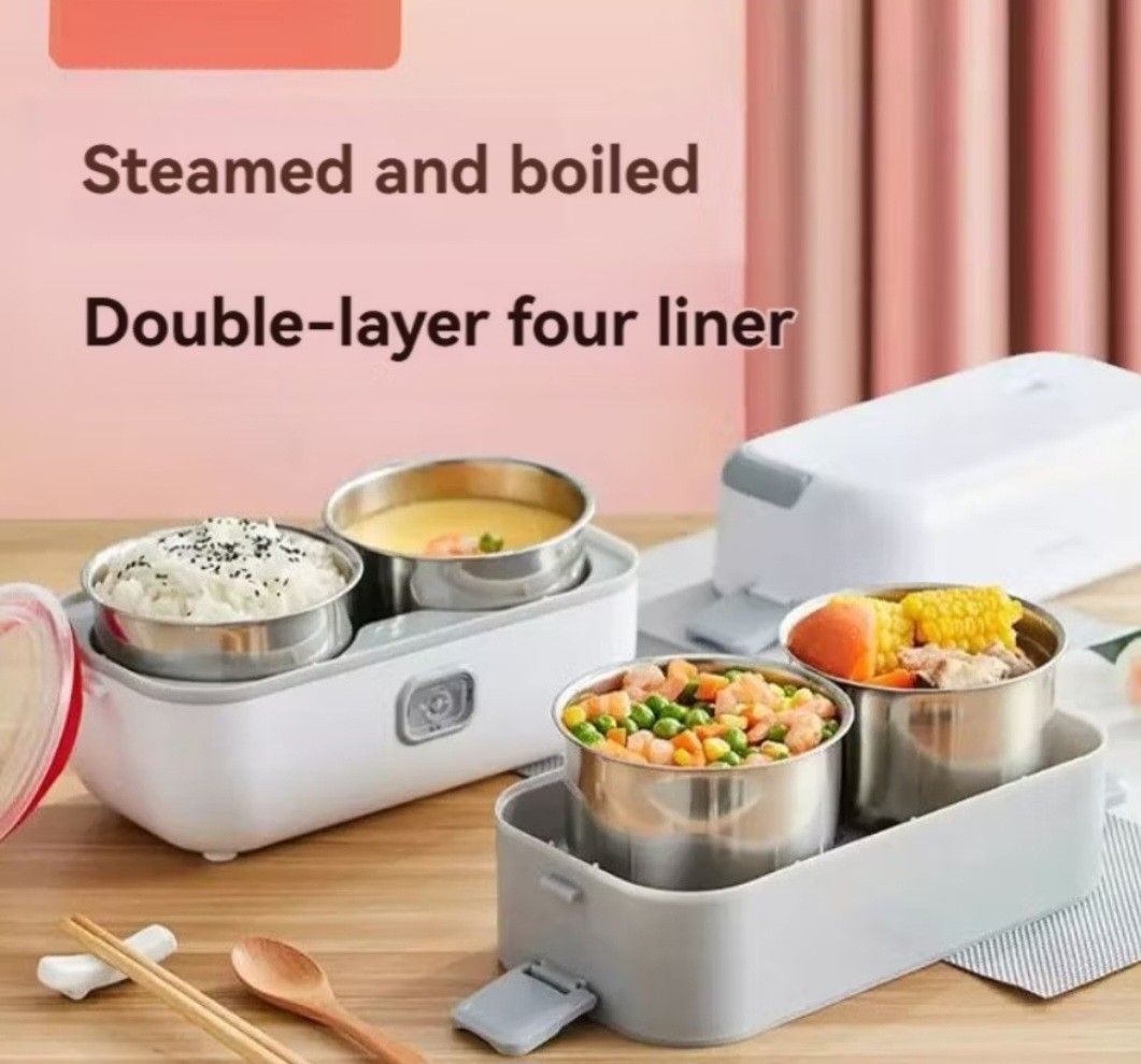 Portable Electric Lunch Box Steamed Boiled 2L504683500961812482