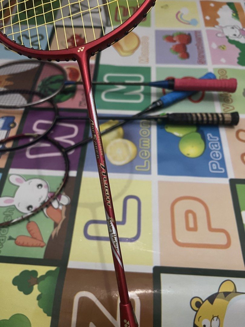 racket (Category: Racket & Ball Sports) located in Kuala Lumpur. Submitted by zarava (Listing ID 1448690037, Image 3). Description: brand yonex .. tali 30lbs .