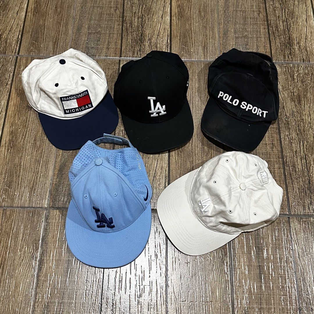RANDOM CAPS (Category: Caps & Hats) located in Manila. Submitted by urban.vintage (Listing ID 1448636821, Image 1). Description: SHIP VIA LALAMOVE OR J&T NEED WASH .
