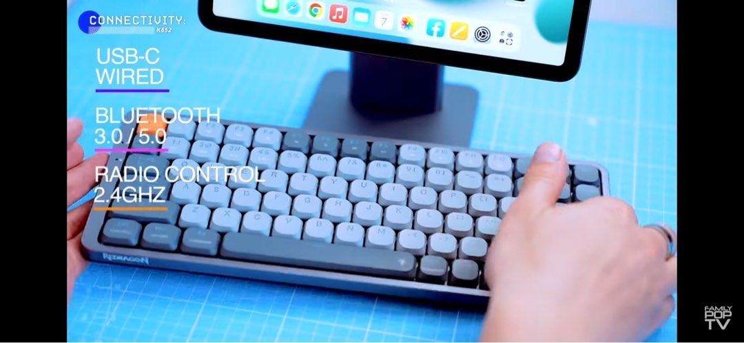 Redragon AZURE K652 Mechanical Keyboard504732748580792323