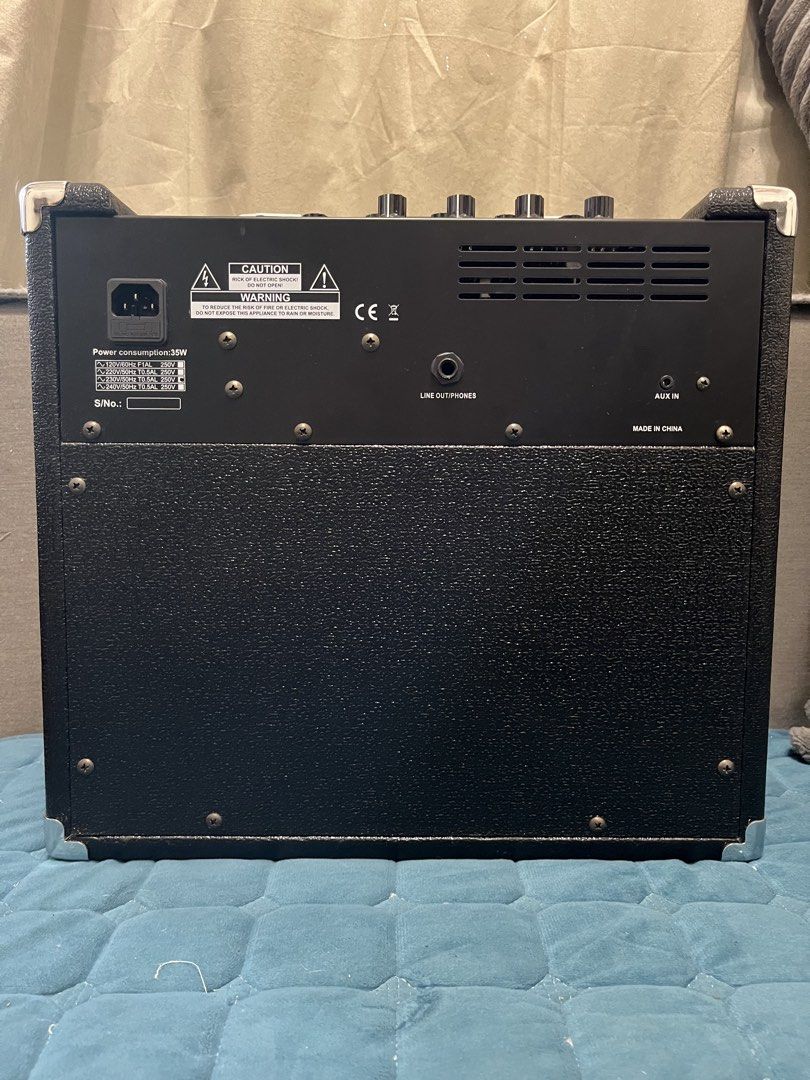 RJ Chameleon Modeling Guitar Amplifier (Category: Musical Instruments) located in Cainta. Submitted by caleb0727 (Listing ID 1448642770, Image 3). Description: LOCATION: GREENLAND SUBD, CAINTA PICK UP OR SHIPPING ONLY! PRICE: 5k FIXED •RJ Chameleon Guitar Amp 5k FIXED -still looks new -30 watts rms w/ 10 inch speaker -built in effects -no issue.