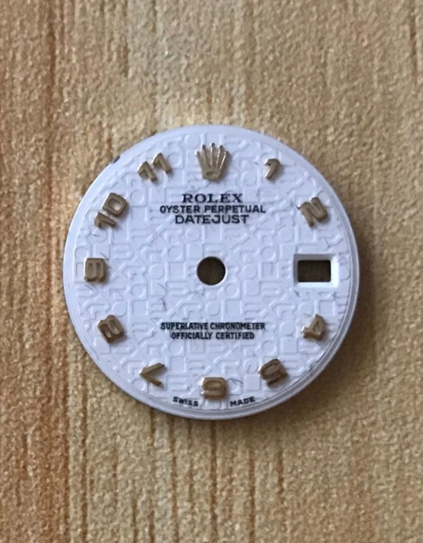 ROLEX LADIES DATEJUST DIALS (Category: Luxury Watches) located in Makati City. Submitted by wrist_connection (Listing ID 1448560658, Image 3). Description: Authentic Rolex Ladies Datejust dials Reference 69173/69178/6917 -18,000 Reference 6917 - 15,000 For 26mm ladies All original Rolex.