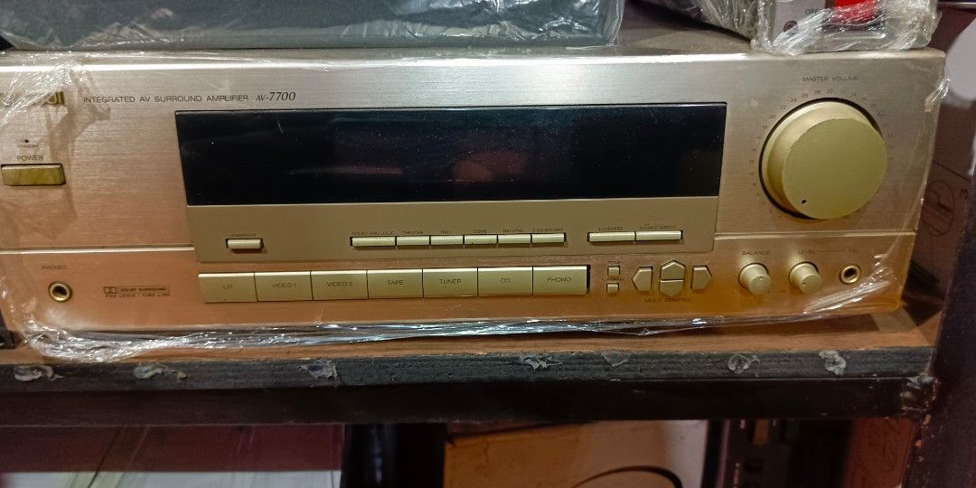 SANSUI Surround Amplifier AV-7700 (Category: Soundbars, Speakers & Amplifiers) located in Taguig. Submitted by fjdsoundvision_2013 (Listing ID 1448608628, Image 1). Description: Selling my spare amplifier 100v made in Japan no issues.. no repairs..