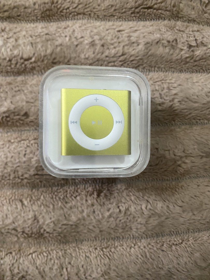 Sealed Ipod Shuffle 2GB (Category: Portable Music Players) located in Manila. Submitted by dionnivs (Listing ID 1448540656, Image 1). Description: Yellow 2GB Ipod Shuffle 4th Gen Unopened Sealed unused.
