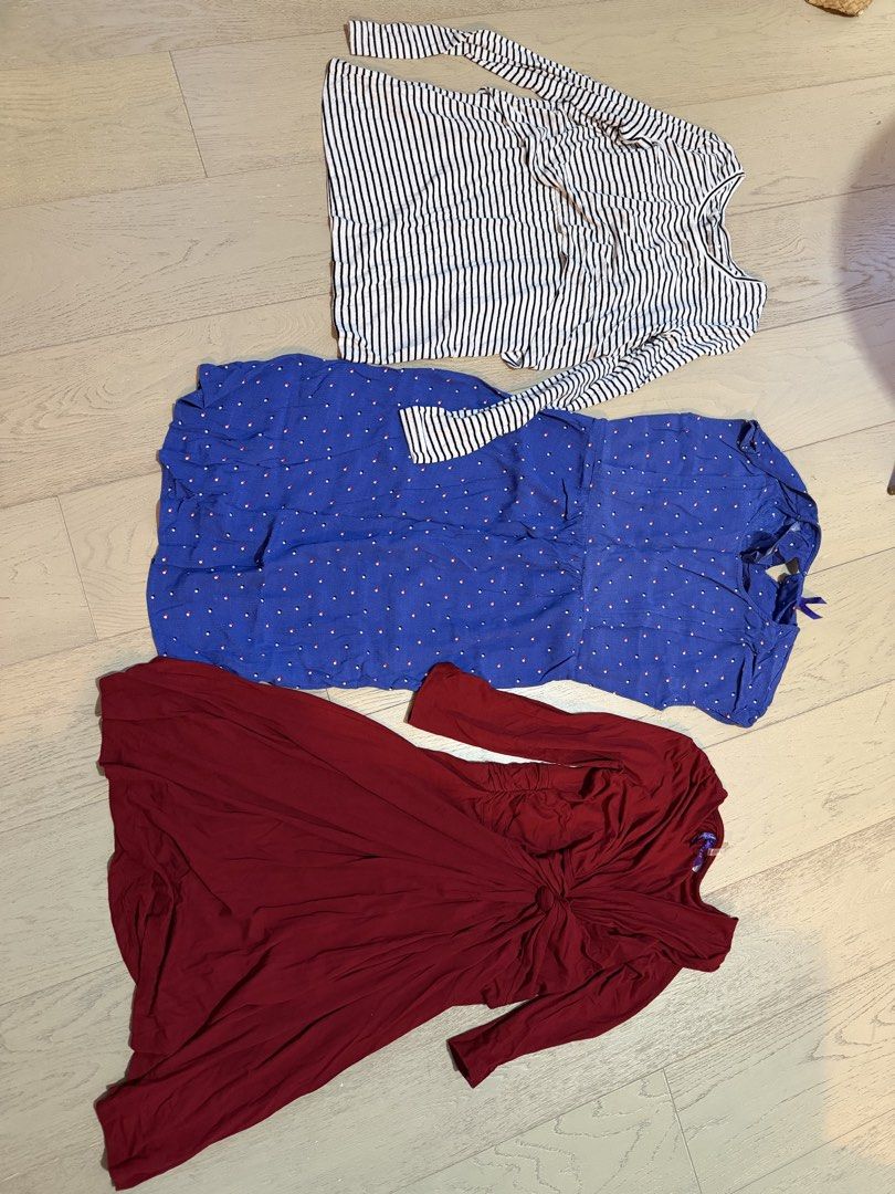 Seraphine maternity dresses and top bundle for sale （分類：孕婦衣服）位於 Hong Kong。 由 greenview678 提交（商品編號 1448609573，圖片 3）。簡介： Designer maternity wear by Seraphine. Original price would be in the thousands. Also can be wore while nursing. 。