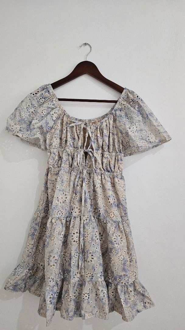 SHEIN Dresses - Take All (Category: Jumpsuits) located in Antipolo. Submitted by secondbloomph (Listing ID 1448630741, Image 3). Description: - Adorable floral print jumpsuit - Flattering V-neckline - Cinched waist with adjustable tie - Cute flutter sleeves - Versatile for casual or night out occasions - Comfortable and stylish design.