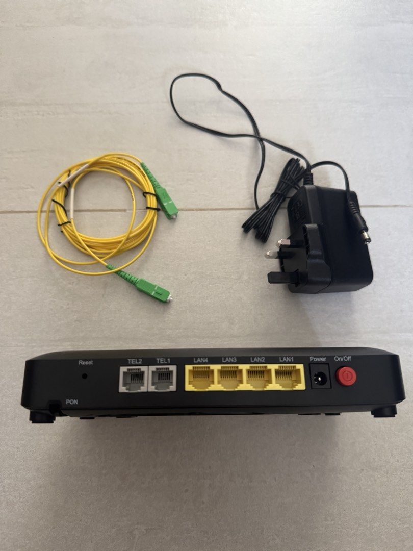Singtel Optical Network Router ZTE with Power Adapter & Cable505381283955353602