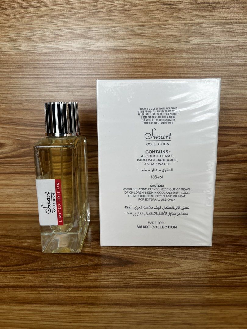Smart Collection No. 645 Eau de Parfum 100ml (Category: Fragrance & Deodorants) located in Manila. Submitted by modfit09 (Listing ID 1448695017, Image 3). Description: Trending V@l@y@ dupe Smart Collection Perfume #645 - Eau de Parfum, 100ml bottle - Natural Spray - Limited Edition Packaging - Ideal for everyday wear - Popular and sought-after fragrance.