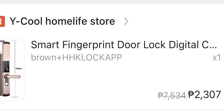 Smart Door Lock (Category: Locks, Doors & Gates) located in Taguig. Submitted by soiamjenn (Listing ID 1448621842, Image 2). Description: Very new still sealed as its not allowed in our place.