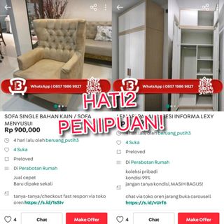 (Kategori: ) berada di . Dikirim oleh bejubel.store (ID iklan 1448531446, Gambar 1). Deskripsi: .