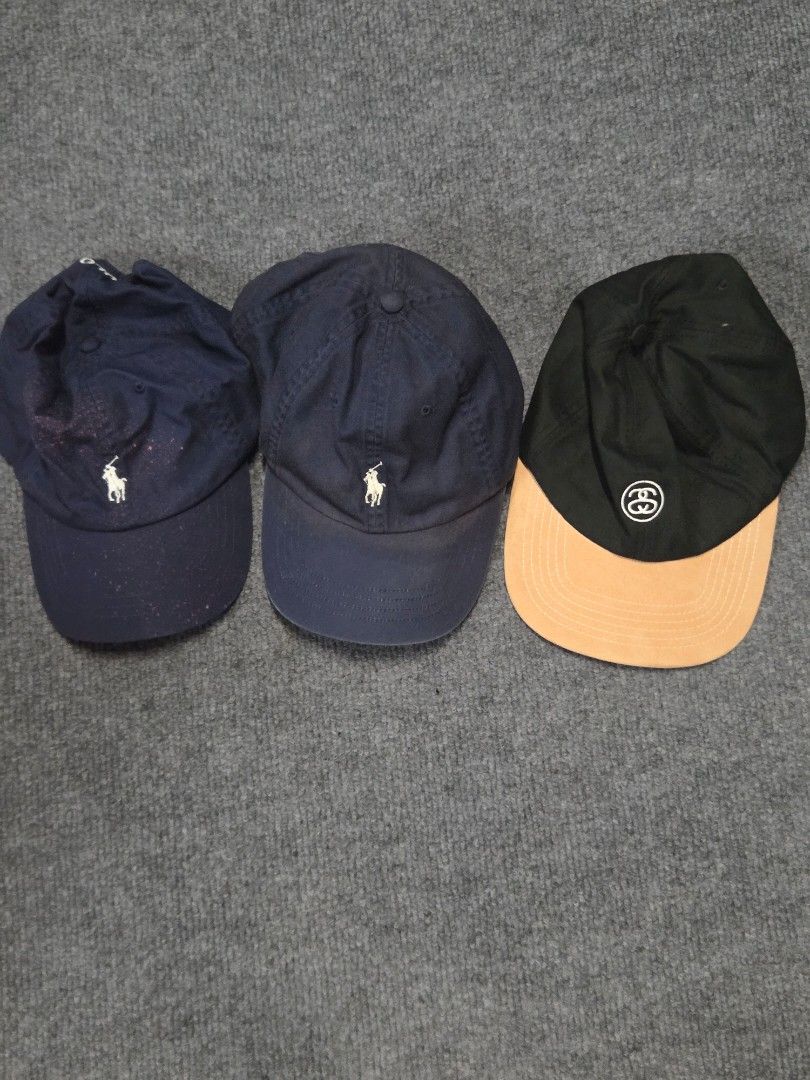 由 e_lements (刊登 ID 1448614666，圖片 1) 提交，位於 新竹市 (Hsinchu City) 的 Stussy x ralph lauren 組合帽 (類別：帽子)，說明：。