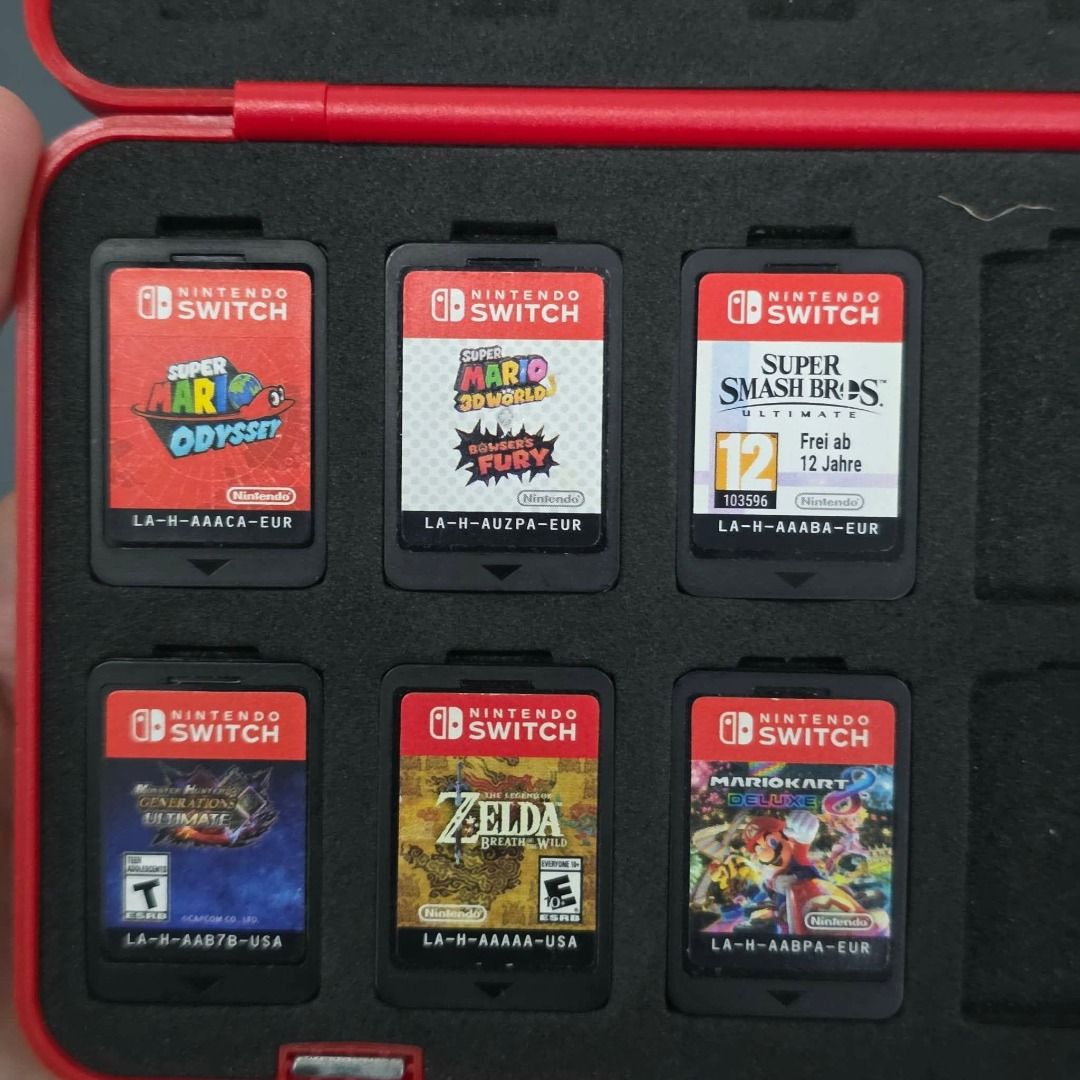 SWITCH GAMES (Category: Nintendo) located in Cavite. Submitted by jonjon.candare (Listing ID 1448504196, Image 1). Description: SWITCH GAMES Mario Kart 8 Deluxe ₱1,650 Super Mario Odyssey ₱1,700 Super Smash Bros. Ultimate ₱1,650 Zelda: Breath of the Wild ₱1,500 Super Mario 3D World + Bowser's Fury ₱1,700 Monster Hunter Generations Ultimate ₱1,000 8500 all in BACOOR CAVITE PM SA INTERESTED NEGOTIABLE KUNG AROUND BACOOR AVAILABLE AKO FOR MEETUP SAT