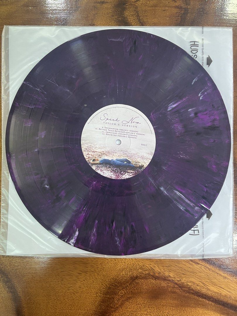 Taylor Swift - Speak Now (Taylor's Version) Violet Marbled Vinyl (Category: Vinyls) located in Quezon City. Submitted by lunarbeenie (Listing ID 1448601418, Image 3). Description: .