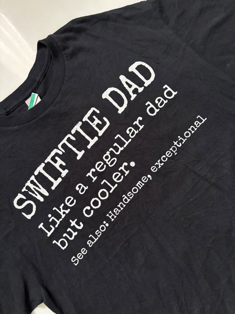 Taylor swift swiftie dad shirt (Category: Tshirts & Polo Shirts ) located in Manila. Submitted by Caps4everyone (Listing ID 1448583087, Image 2). Description: For sale only Swiftie dad (taylor swift) Price: 900 Size: large Location: caloocan Shipping: lbc and lalamove Pm for sure buyer only.