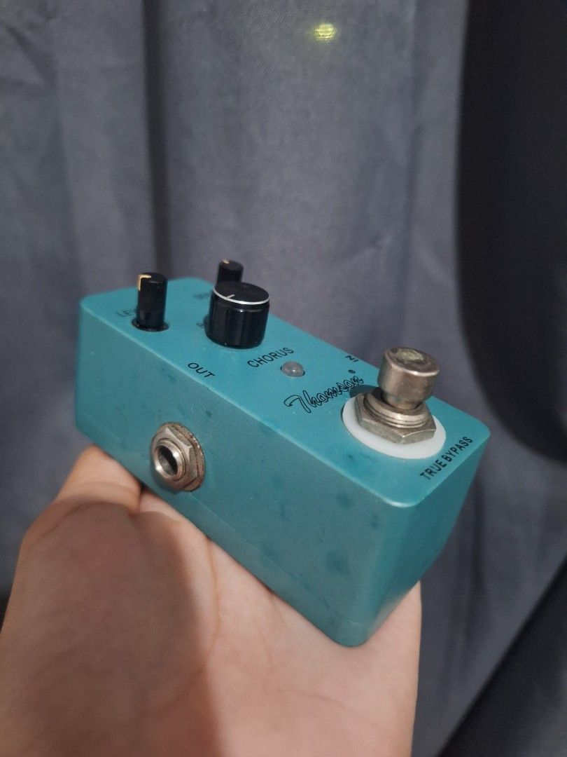 Thomson Chorus Mini Pedal (Category: Other Audio Equipment) located in Batangas. Submitted by mizerminz (Listing ID 1448616948, Image 3). Description: rfs: decluttering original box included.