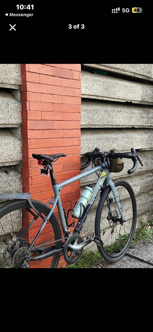 Toseek Peak Pro Bicycle (Category: Bicycles) located in Navotas City. Submitted by addelainesommers (Listing ID 1448626487, Image 1). Description: Toseek Peak Pro Size 49cm Medium Upgrades: Weapon Saddle Redshift Top Grips Jagwire Compressionless --Shift and Brake Housing (Hydraulic feel) Tektro B550 Dual Piston calipers Shimano Claris Crankset 50-34T Shimano SM-BB52 11-34T Cassette Panaracer Gravelking SS+ 35mm Panaracer Inner tubes Raceworks SP