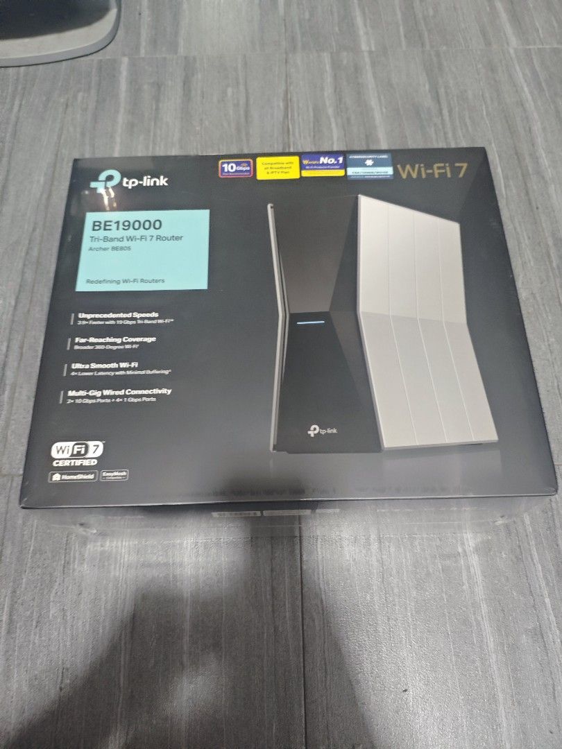 TP-Link Archer BE19000 Wi-Fi 7 Router