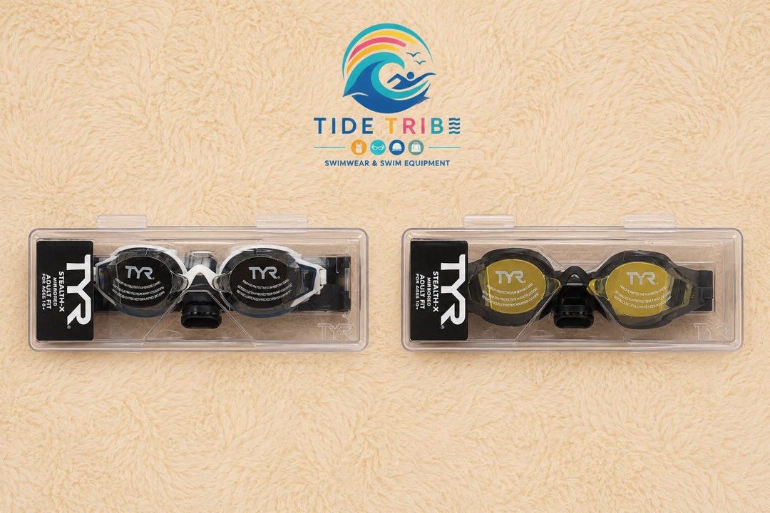Tyr Stealth X mirrored (Category: Water Sports) located in Baroy. Submitted by chinmarv1972616 (Listing ID 1448631629, Image 1). Description: On hand si nakaka-pogi na goggles ☺️ Tyr Stealth X mirrored Available colors ✔️Gold/black ✔️Silver/white #jointheTideTribe.