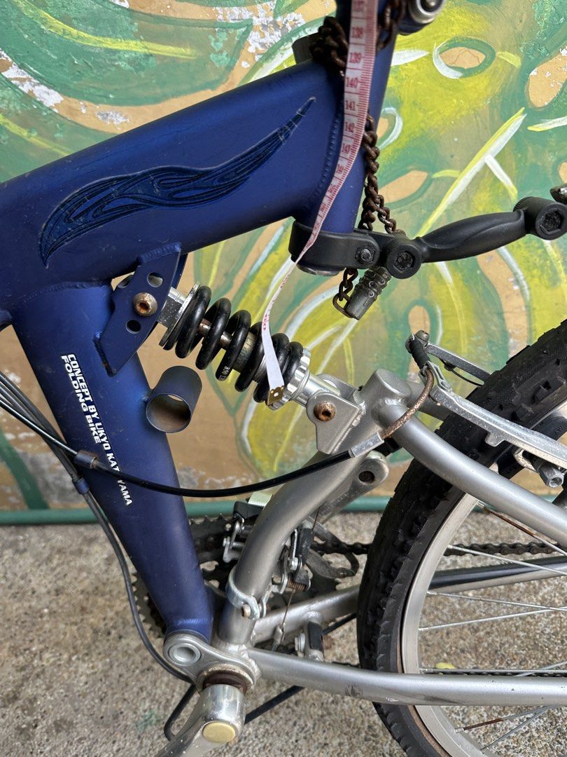 UGO FOLDING BIKE (Category: Bicycles) located in Taguig. Submitted by luxuryfindsforless (Listing ID 1448555894, Image 3). Description: Pick-up: Betterliving Parañaque Collectors item Japanese brand .