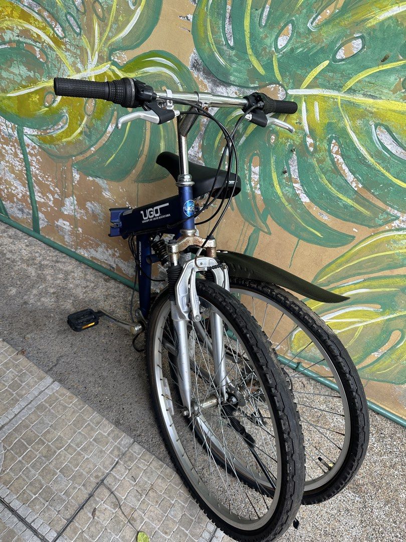 UGO FOLDING BIKE (Category: Bicycles) located in Taguig. Submitted by luxuryfindsforless (Listing ID 1448555894, Image 2). Description: Pick-up: Betterliving Parañaque Collectors item Japanese brand .