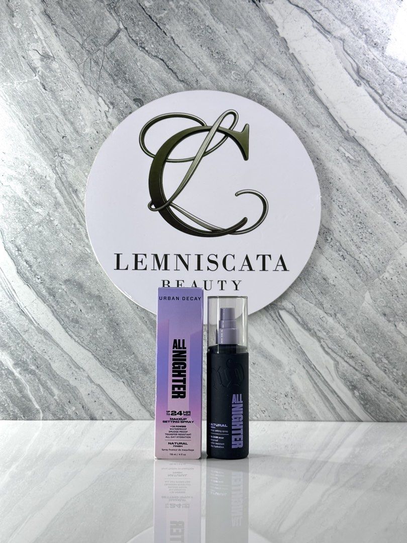 Urban Decay All Nighter Setting Spray 118ml — New Packaging (Category: Makeup) located in Taguig. Submitted by lcbeauty_ (Listing ID 1448549208, Image 1). Description: Urban Decay All Nighter Setting Spray 118ml — New Packaging 🏷️₱1,690 READING IS ESSENTIAL: * This is our new Carousell account — officially Lemniscata Beauty (@lemniscatabeauty), a trusted seller with 4+ years and 100+ reviews. * Last price posted already * Law ballers will not be