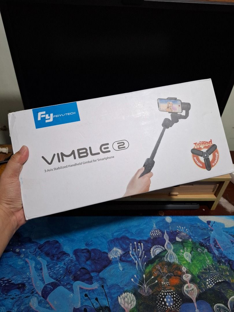 Vimble 2 | Phone Stabilizer | Gimbal for Mobiles (Category: Gimbals & Stabilizers ) located in Baliuag. Submitted by christina95862 (Listing ID 1448542385, Image 2). Description: - Vimble 2 Phone Stabilizer / Gimbal - Designed for mobile phones - Excellent for vlogging and smooth video recording - Comes complete with all original accessories and box - Used only once and then stored - Ready for your next creative project!.