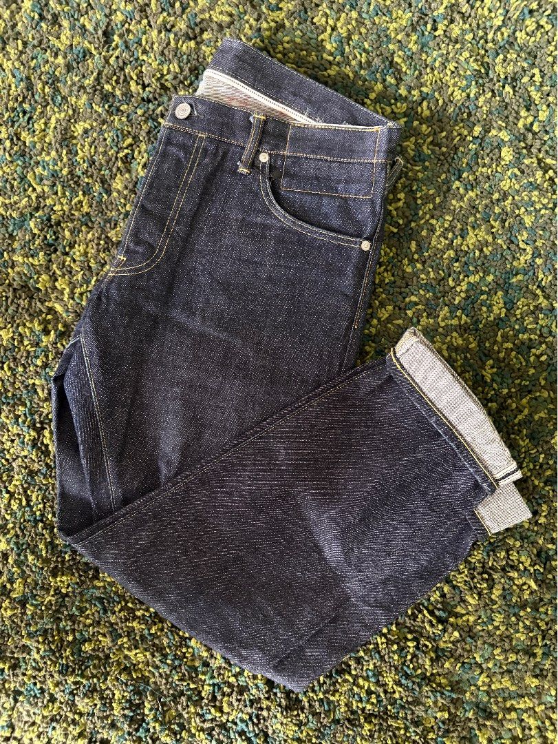 Visvim Denim jeans W36 x L28 (Category: Jeans) located in Taguig. Submitted by trashpalace_ (Listing ID 1448578032, Image 1). Description: - Visvim Social Sculpture Denim Jeans - Made in Japan - 100% Cotton Raw Denim - Size: W36 x L28 - Dark Wash - Classic Five-Pocket Style - Button Fly - High-quality Japanese denim.