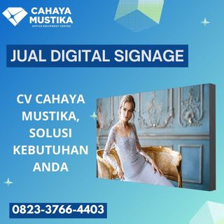(Kategori: ) berada di . Dikirim oleh smartsignagejakarta (ID iklan 1448561653, Gambar 1). Deskripsi: .