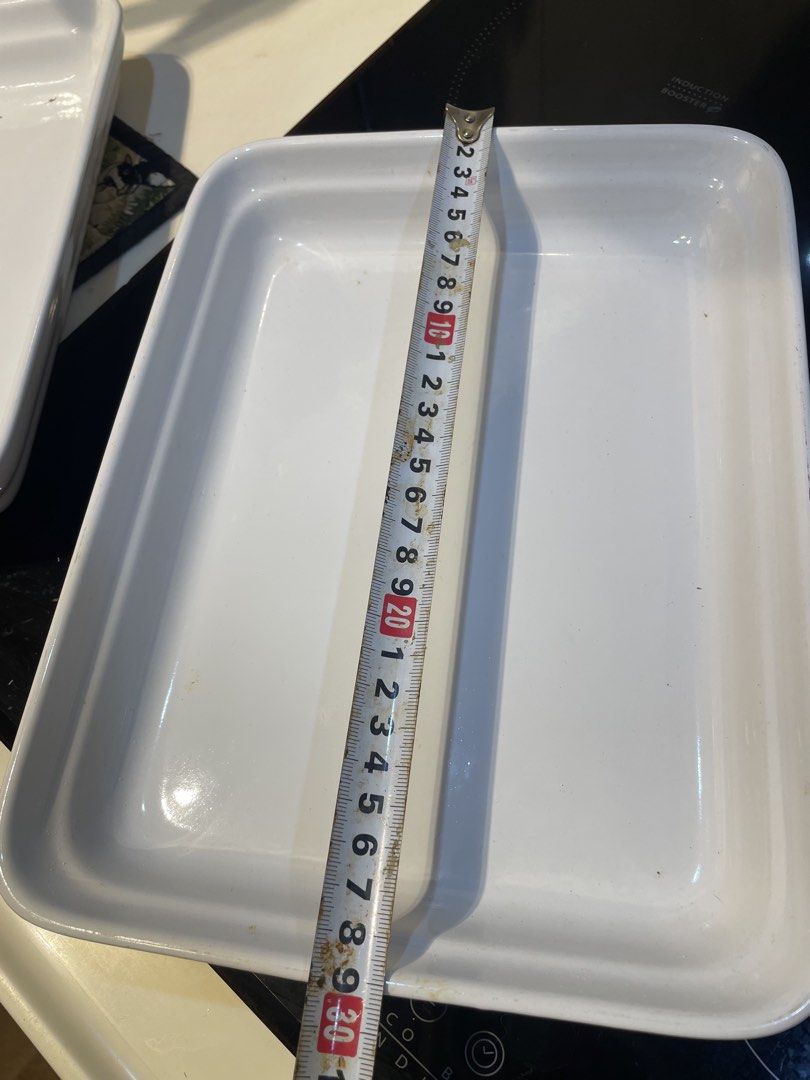 White Enamel Baking Dish504946128554577921