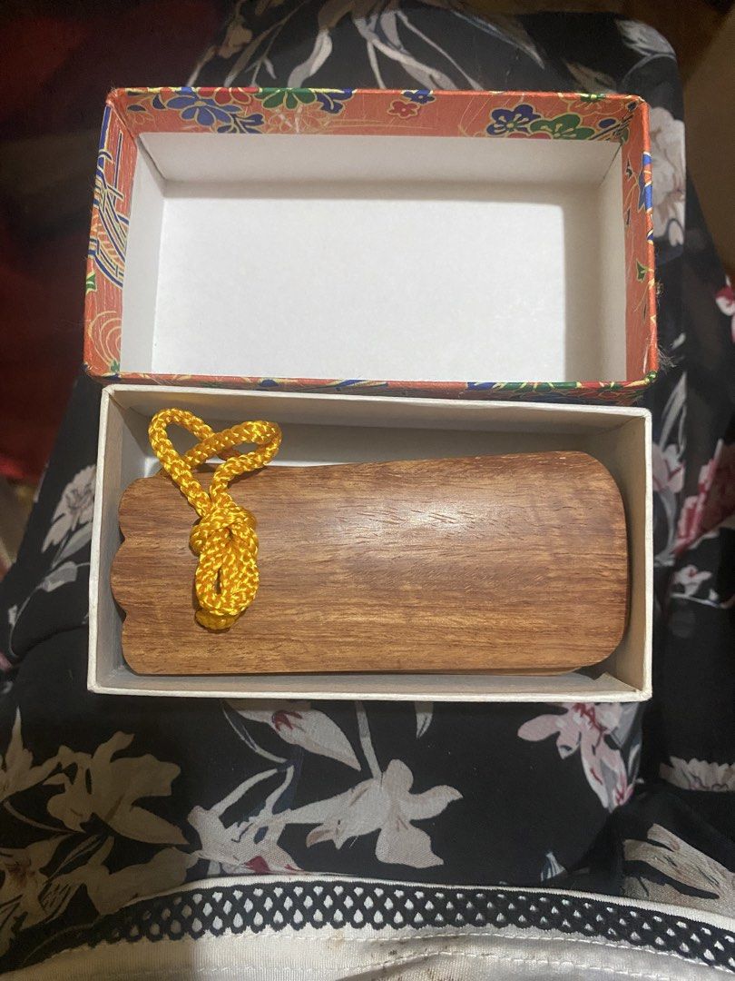 Wooden Shoe Horns with Box (Category: Shoe inserts & accessories) located in Paranaque City. Submitted by the_cloudzx (Listing ID 1448612842, Image 3). Description: - Set of wooden shoe horns - Comes in a decorative box - Made of wood with yellow cords - Never been used - Easy to store.