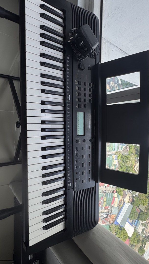 Yamaha PSR-E273 (Category: Musical Instruments) located in Manila. Submitted by im__aalr (Listing ID 1448513164, Image 2). Description: ₱20,000 price (negotiable) Condition: Used but not abused - Only used twice outside the house for birthdays. - Some dents and scratches on the bottom because of the keyboard stand. - Some dust in the speakers. Can’t seem to remove it. - All buttons and volume knob work perfectly. - All sounds work and sound like 