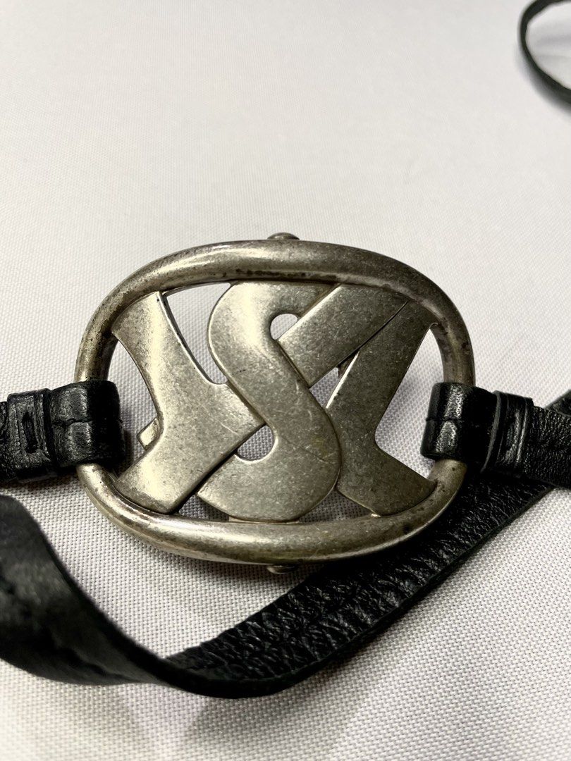 YVES SAINT LAURENT BRACELET (Category: Luxury Accessories) located in San Fernando. Submitted by larchivefeminine (Listing ID 1448651655, Image 2). Description: Condition: 10 / 10 Material: Steel Color: Silver Style: Vintage .