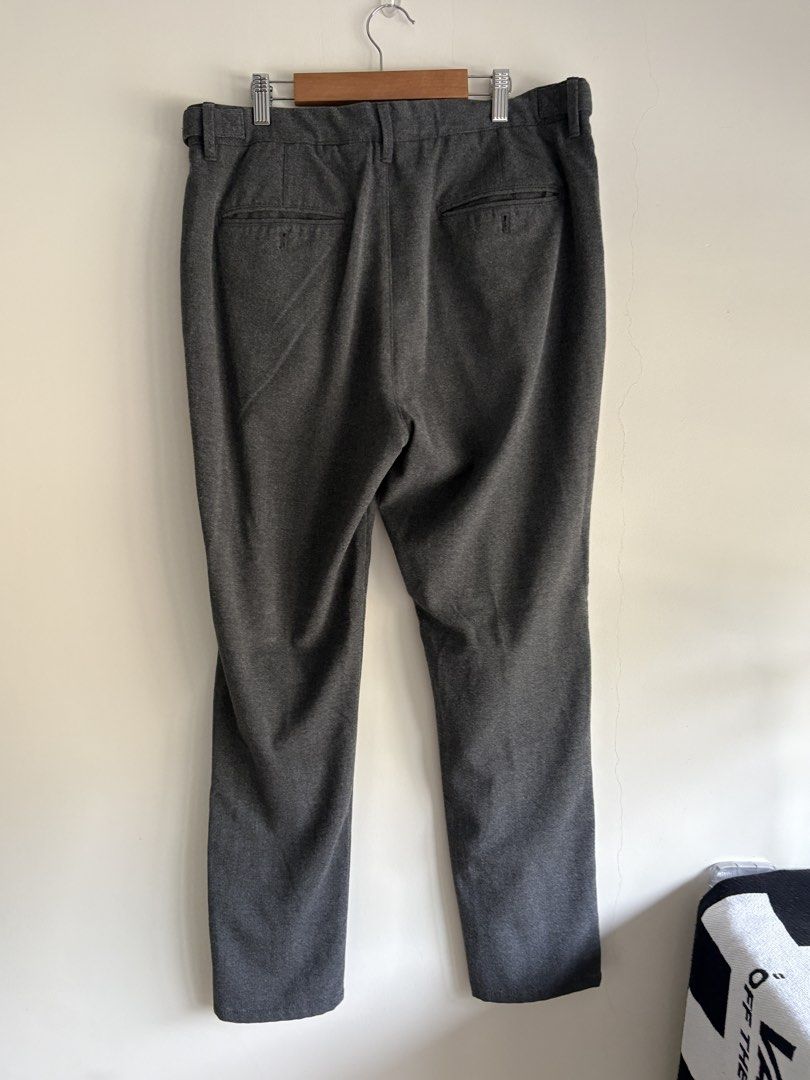 Zara Men's Grey Trousers Size 34 (Category: Trousers) located in Taguig. Submitted by trashpalace_ (Listing ID 1448573245, Image 2). Description: - Zara Grey Trousers - Men's Size 34 - Classic Fit - Ideal for Smart Casual or Work - Button and Zip Closure - Two Front Pockets - Two Back Pockets .
