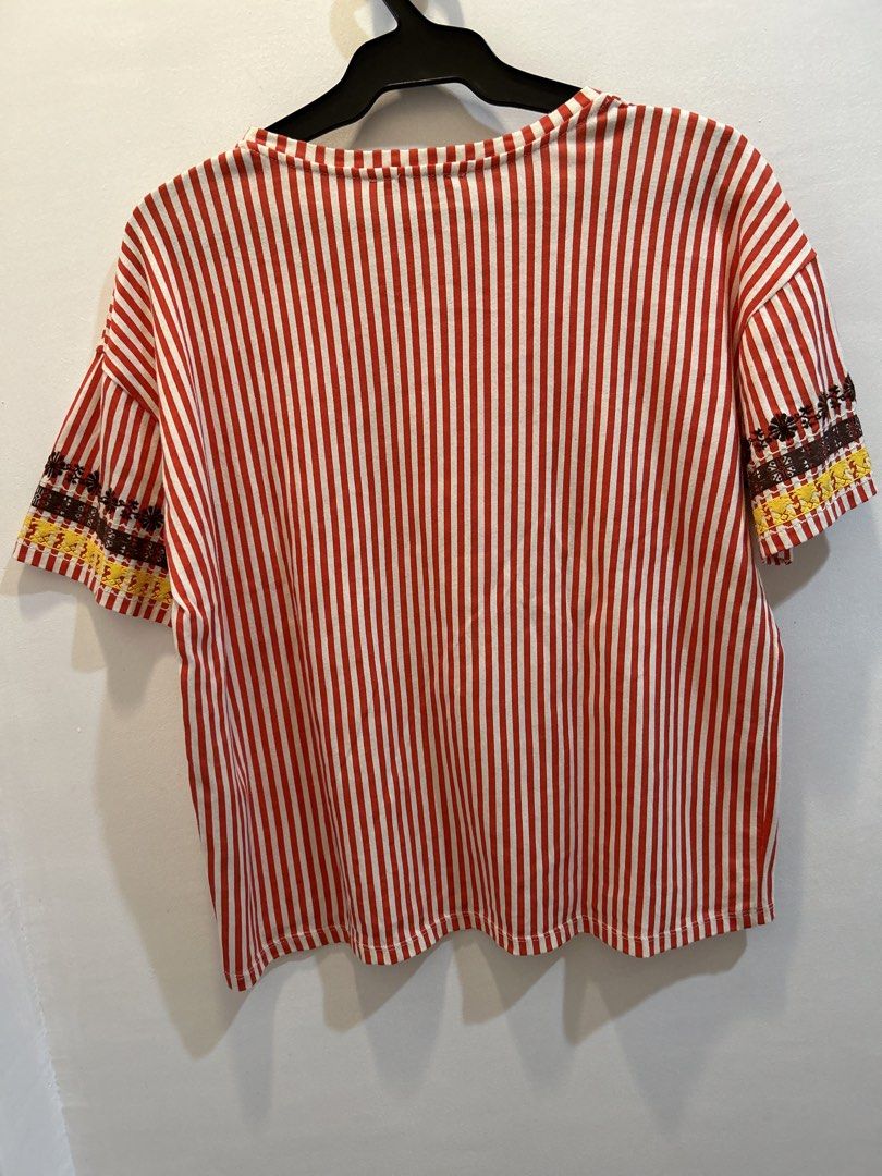 Zara shirt women (Category: Shirts) located in Taguig. Submitted by mia.thrift (Listing ID 1448506963, Image 3). Description: dm if interested Size M.