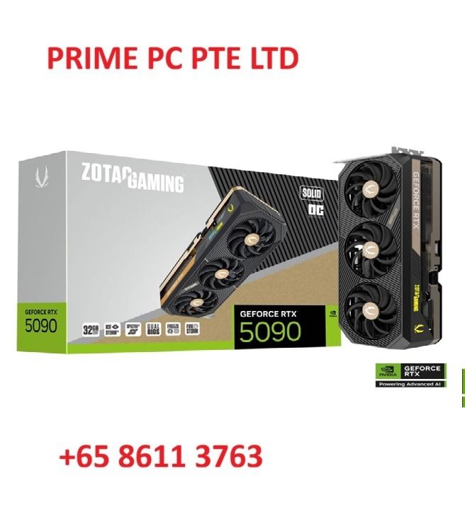 ZOTAC GAMING RTX 5090 SOLID OC 32GB