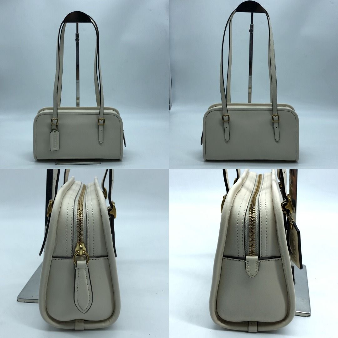 267007454 COACH BAG LEATHER SWING CM565 (Category: Luxury Bags & Wallets) located in Taguig. Submitted by ecoring.ph (Listing ID 1453066061, Image 2). Description: ◆CONDITION: B+ ◆DESCRIPTIONS: (Other defects/info:) ◆CONDITION: B+ ◆DESCRIPTIONS: (Other defects/info:) OUTER: The body of the bag has minimal scratches, scuffs, press marks, and wrinkles, and shows signs of use. The tabs and top handle of the bag also have minimal scratches , wrinkles