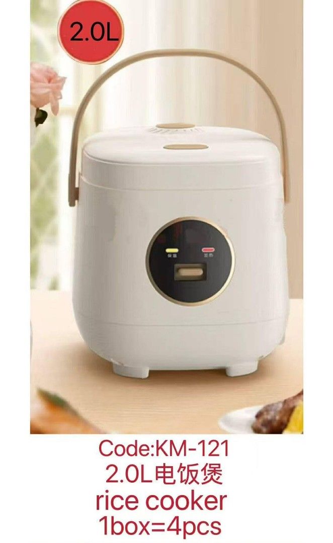 2L Rice Cooker Mini Smart Household MultiFunction With Steamer (Category: Cookers) located in Manila. Submitted by saguittarian06 (Listing ID 1453194548, Image 2). Description: 2L Rice Cooker Mini Smart Household MultiFunction With Steamer.