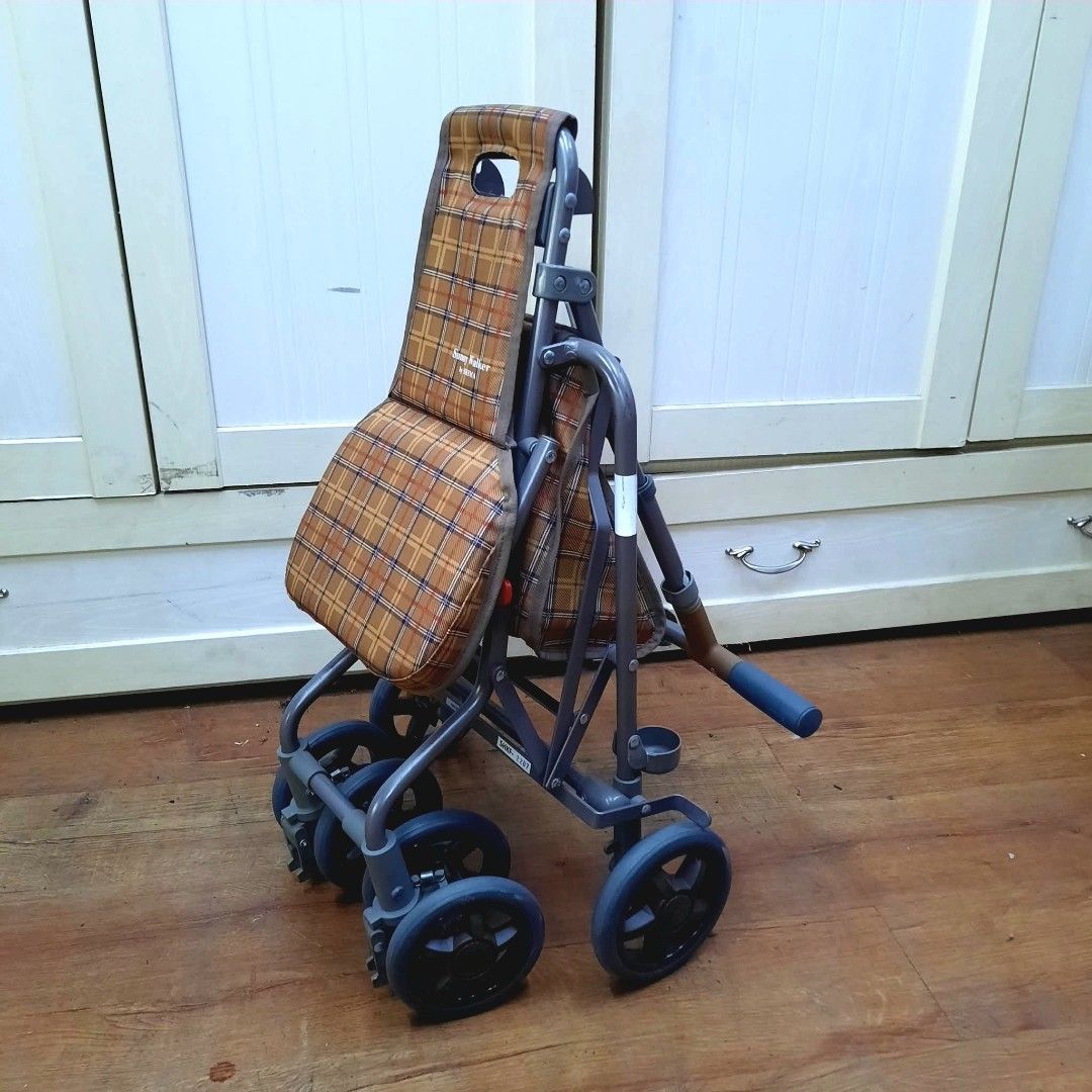 2nd hand SUNNY WALKER elderly stroller w/ seat & mini storage bag (Category: Wheelchairs) located in Paranaque City. Submitted by feybelhaft (Listing ID 1453121703, Image 3). Description: 💳 𝐌𝐨𝐝𝐞 𝐨𝐟 𝐏𝐚𝐲𝐦𝐞𝐧𝐭 ✅ QR Ph Credit Card ✅️ GCash ✅ BDO Bank Transfer ✅ BPI Bank Transfer 📍 𝙋𝙖𝙮𝙢𝙚𝙣𝙩 𝙞𝙨 𝙢𝙖𝙙𝙚 𝙪𝙥𝙤𝙣 𝙥𝙞𝙘𝙠-𝙪𝙥 𝙛𝙧𝙤𝙢 𝙪𝙨..