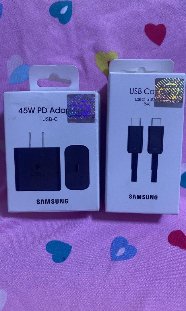 45W ADAPTER Samsung cable charger (Category: Chargers & Cables) located in Manila. Submitted by milasgadgetph (Listing ID 1453230488, Image 1). Description: .