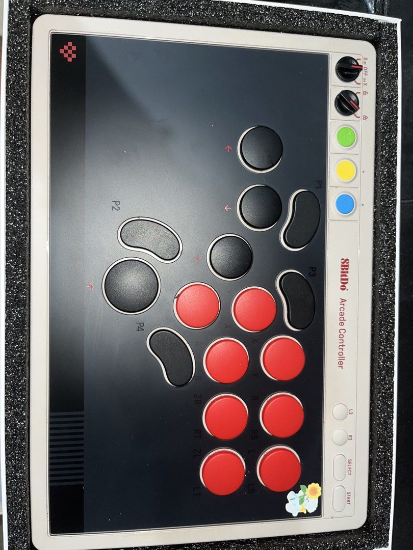 8BitDo Arcade Controller for Switch/Windows (Category: Controllers) located in Antipolo. Submitted by gentlelion-763a (Listing ID 1453154160, Image 3). Description: - 8BitDo Arcade Controller - Connects via 2.4G USB or Bluetooth - Compatible with Nintendo Switch and Windows - Perfect for arcade gaming - Package includes: Controller, 2.4G adapter, cable, and manual Bought around April this year, no issues, pristine condition Loc: Antipolo or QC ca