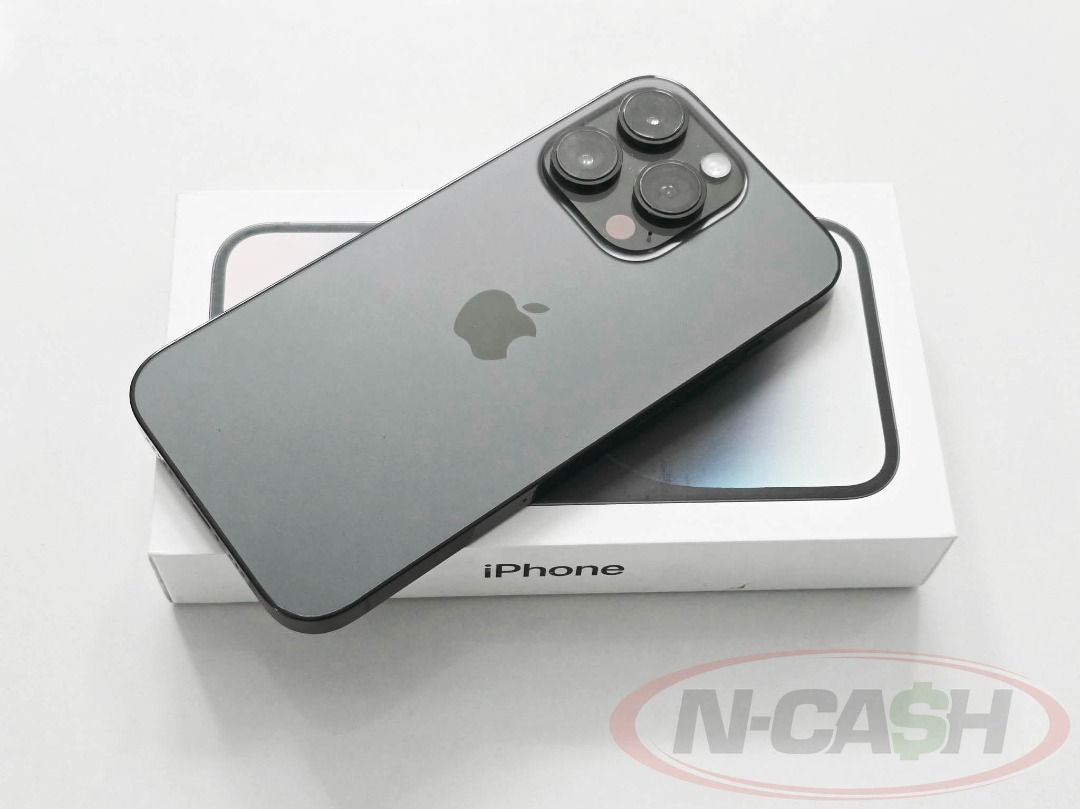 Apple iPhone 14 Pro Factory Unlocked (Category: iPhone 14 Series) located in Quezon City. Submitted by luxury_by_n-cash (Listing ID 1453077650, Image 2). Description: N-Cash Pawnshop "Instant Cash for Bags, Watches, Cars, and Electronics" https://www.ncash-pawnshop-philippines.com/ Apple iPhone 14 Pro Factory Unlocked MPXV3ZP/A 128GB Local Apple unit 9 out of 10. Still very presentable. Perfect working condition 77% battery health Complete retail