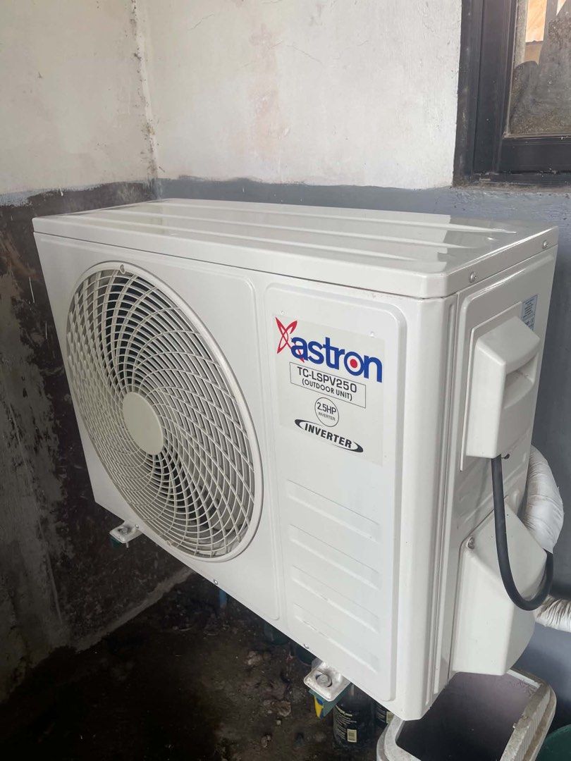 COD Astron Aircon Inverter 2.5hp Split type (Category: Air Conditioning and Heating) located in Manila. Submitted by siaslay (Listing ID 1453196209, Image 2). Description: last december lang nabili .