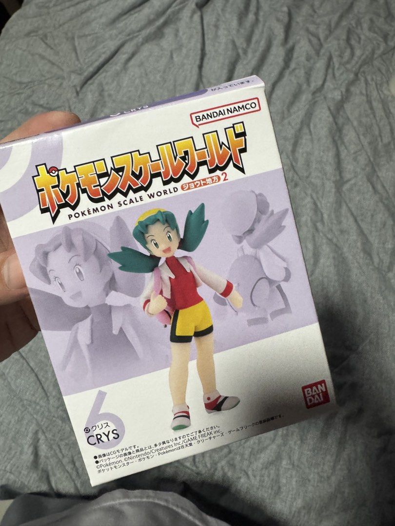 Bandai Pokemon Scale World - Kris/Crystal (Category: Figurines & Statues) located in Manila. Submitted by seaweebbrain08 (Listing ID 1453073131, Image 2). Description: - Sealed, BIB - For Pokemon Scale World collectors - Got it as duplicate .