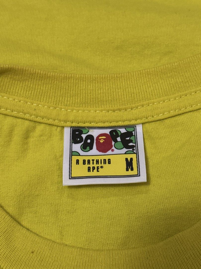BAPE College Tee Ape Head shirt (Category: Tshirts & Polo Shirts ) located in Pasig City. Submitted by rinarii (Listing ID 1453136197, Image 2). Description: sf shouldered by buyer authentic from personal collection bought in japan.