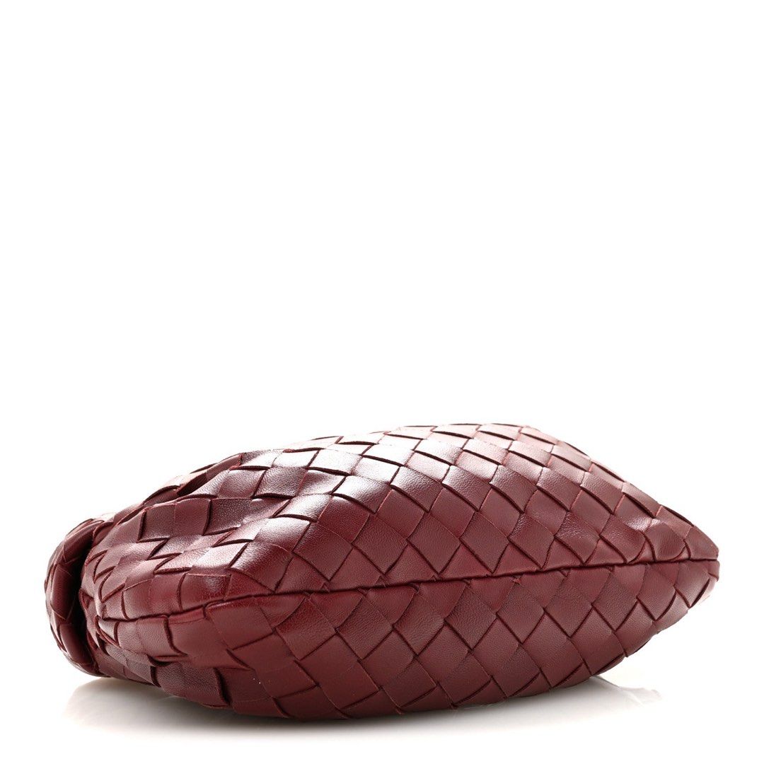 Botega Veneta Mini Jodie (Category: Luxury Bags & Wallets) located in Taguig. Submitted by sourcedbym (Listing ID 1453064110, Image 3). Description: - Authentic Burgundy Bottega Veneta bag - Dark Red - preloved 9/10 condition - preorder - arrives aug 17.