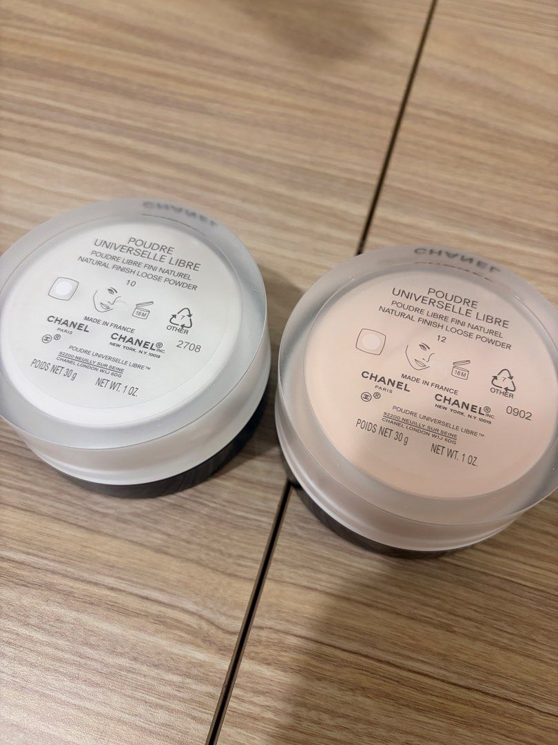 Chanel Loose Powder 10 12 (Category: Makeup) located in Bulacan. Submitted by mersain (Listing ID 1453218204, Image 2). Description: Shades: 10 & 12 Unopened RFS: shade 20 po perfect shade ko.