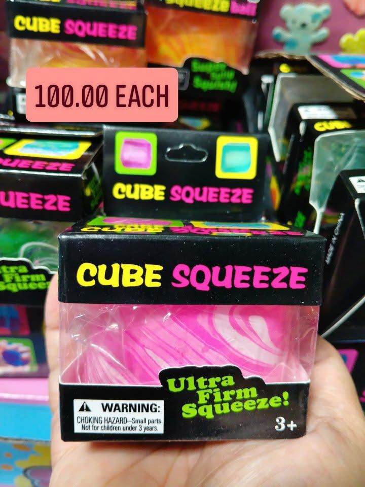 Cube Squeeze Ball - Super Solid Squish & Ultra Firm Squeeze (Category: Kids Toys) located in Pasig City. Submitted by benildarustia18 (Listing ID 1453219361, Image 3). Description: - Fun Cube Squeeze Balls available in vibrant orange and green. - Perfect for stress relief and fidgeting. - Orange ball: 'Super Solid Squish' for a satisfying squeeze. - Green ball: 'Ultra Firm Squeeze' for a more intense feel. - Suitable for both kids and adults. - I